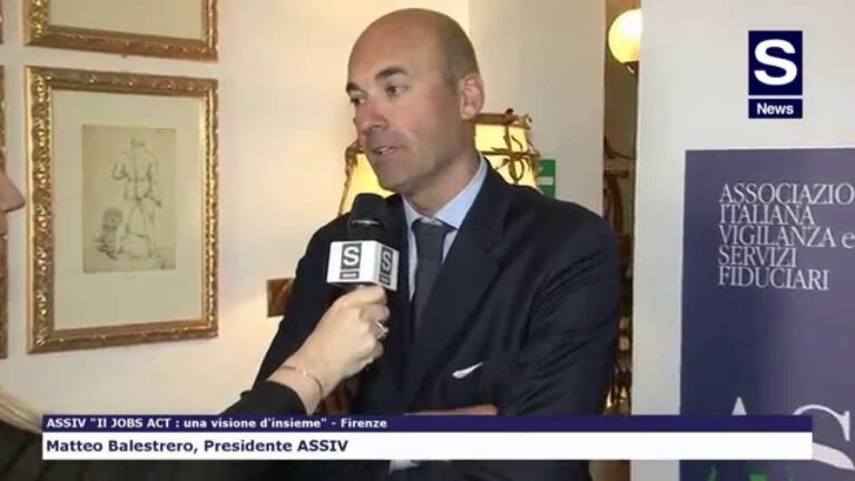 Matteo Balestrero : il Jobs Act e la Vigilanza