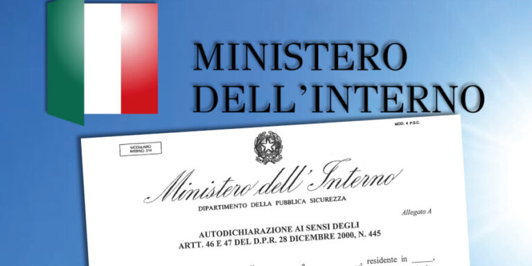 Covid 19, autodichiarazione e DPCM 3 novembre 2020