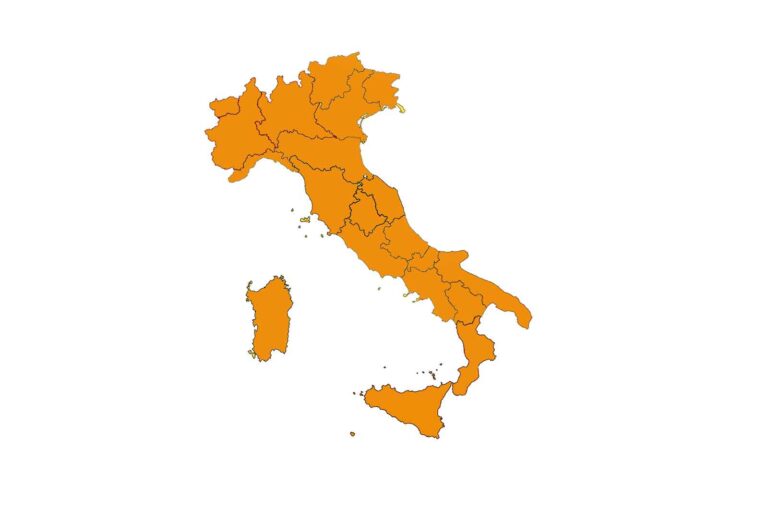 Ministero della Salute: Ordinanze per Calabria, Emilia Romagna, Lombardia, Sicilia e Veneto in zona arancione