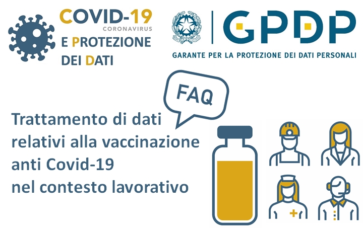 Vaccinazione dei dipendenti: le FAQ del Garante della privacy