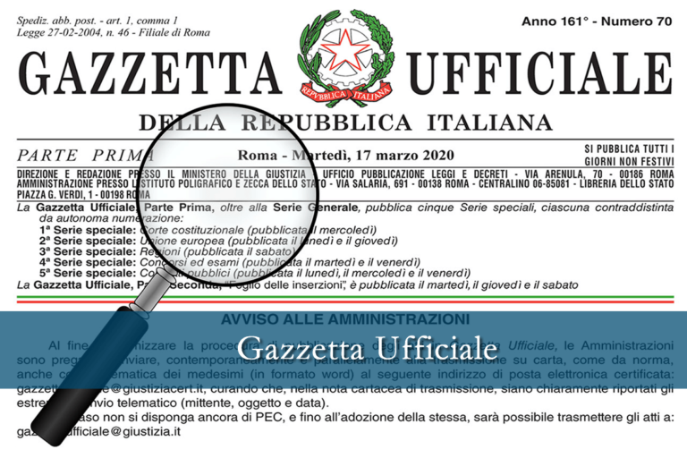 Pubblicato in Gazzetta Ufficiale il testo del DL sull’obbligo vaccinale over 50