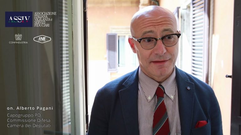 Intervista all’on. Alberto Pagani (PD) sulla sicurezza e sulla vigilanza privata