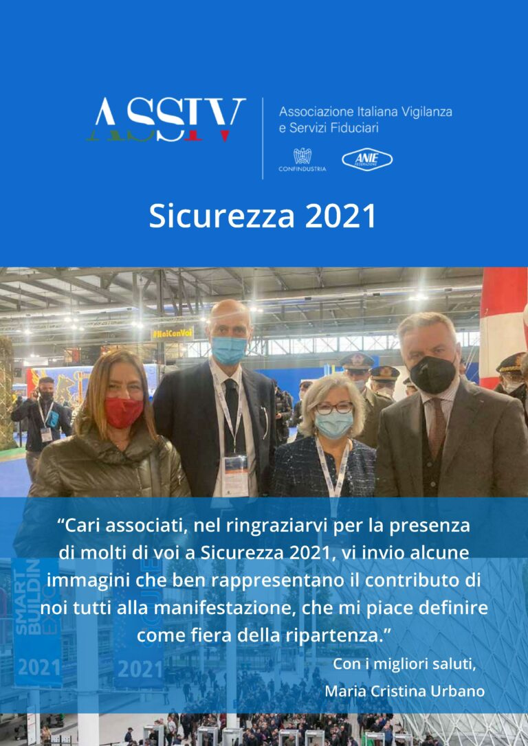 Sicurezza 2021. La fiera della ripartenza