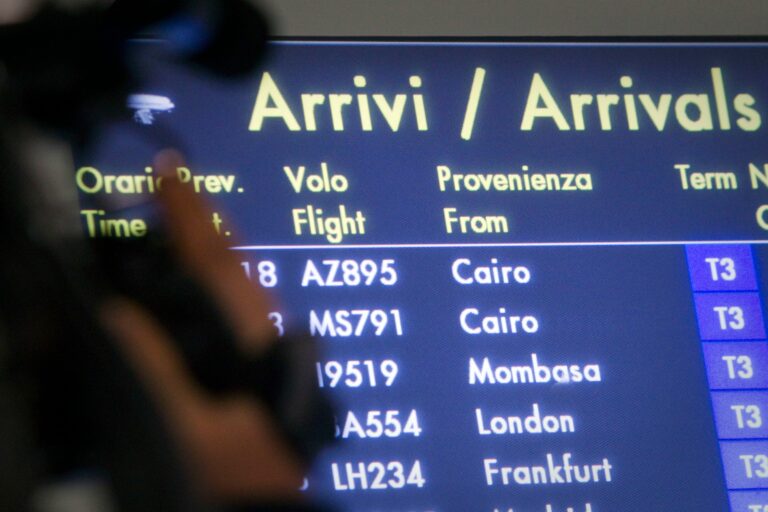 Test per tutti gli arrivi UE