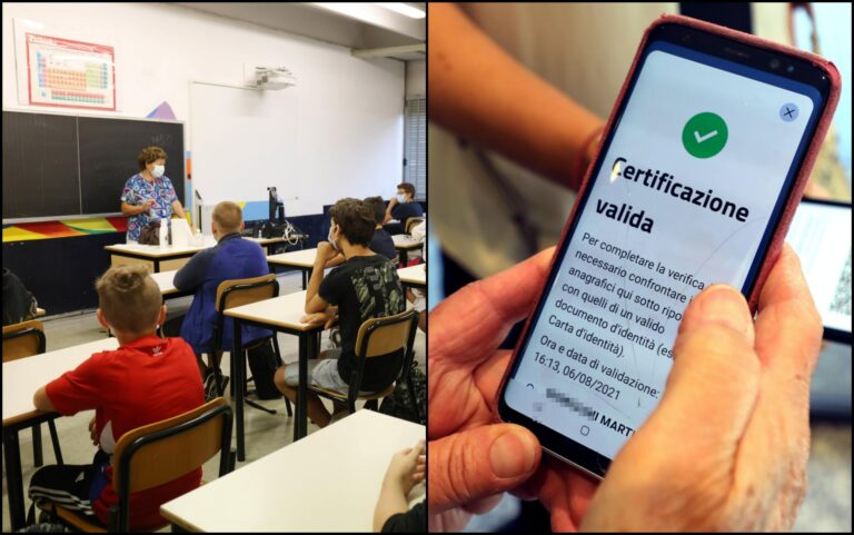 Decreto Covid 19, nuove norme su scuola e green pass