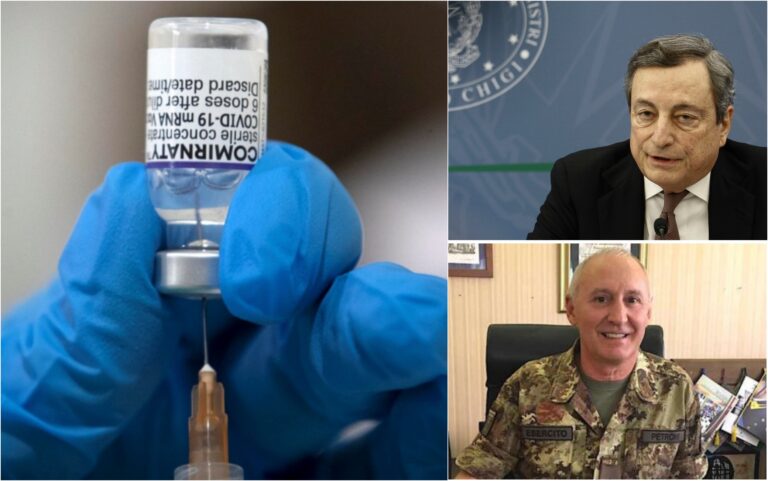 Covid: il generale Petroni nominato Direttore Unità completamento campagna vaccinale