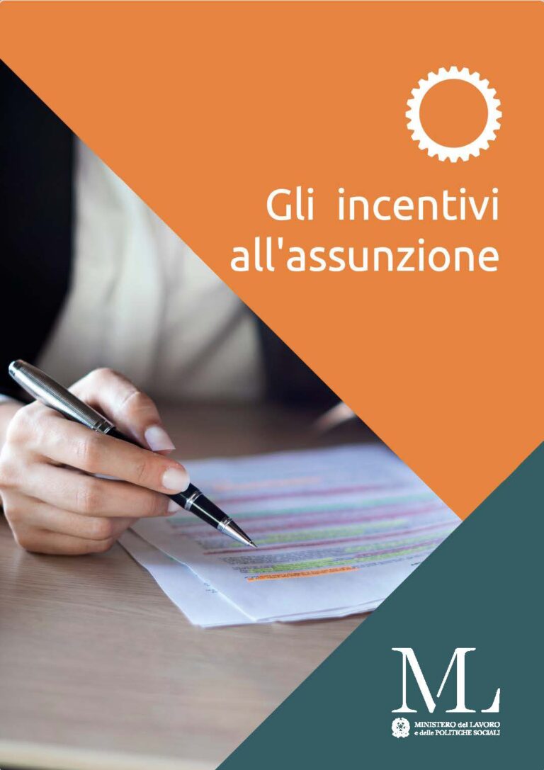 Ministero del Lavoro: on line la guida su “Gli incentivi assunzione 2023”
