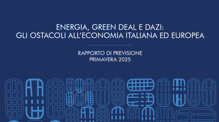 Confindustria: Rapporto di previsione – Energia, Green Deal e dazi: gli ostacoli all’economia italiana ed europea