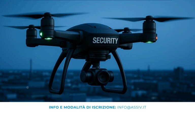 UAS nei Servizi di Vigilanza Privata: Webinar ASSIV e Security&Training