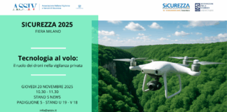 20 novembre 2025 – Tecnologia “al volo”: il ruolo dei droni nella vigilanza privata (Assiv, Sicurezza 2025)