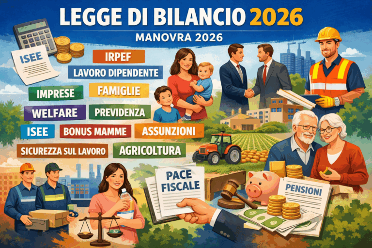 Legge di Bilancio 2026: le principali misure per lavoratori, imprese e famiglie