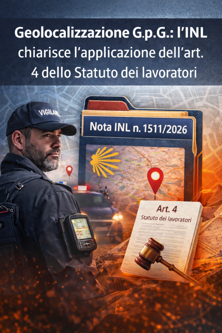 Art. 4 Statuto dei Lavoratori e GPS: indicazioni operative per le aziende del settore vigilanza