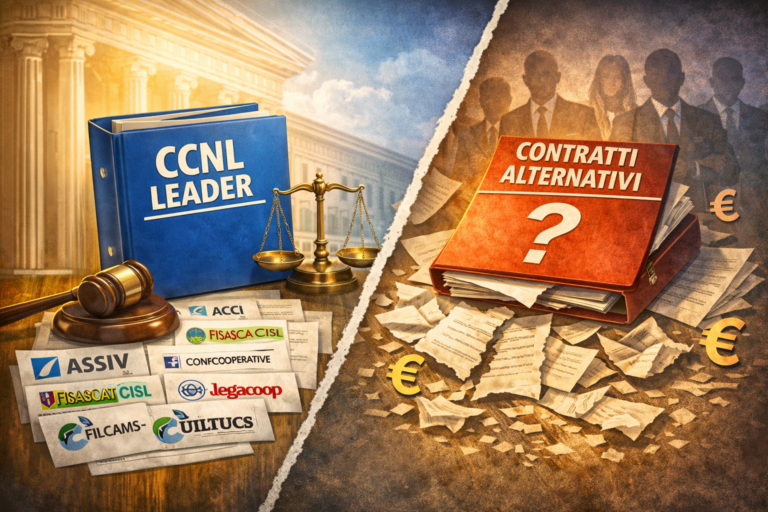 Il CCNL leader di settore: un presidio irrinunciabile di legalità nel sistema di relazioni industriali.
