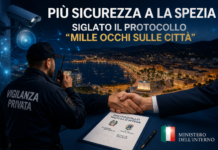 Min. Interno: Più sicurezza a La Spezia, siglato il protocollo “Mille occhi sulle città”