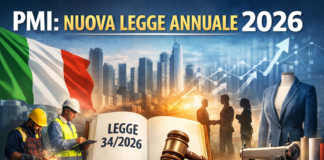 PMI: pubblicata la nuova Legge annuale 2026
