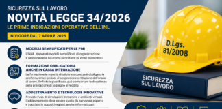 Sicurezza sul lavoro: le novità della Legge 34/2026 secondo l’INL