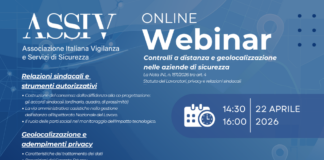 Controlli a distanza e geolocalizzazione: webinar ASSIV del 22 aprile 2026