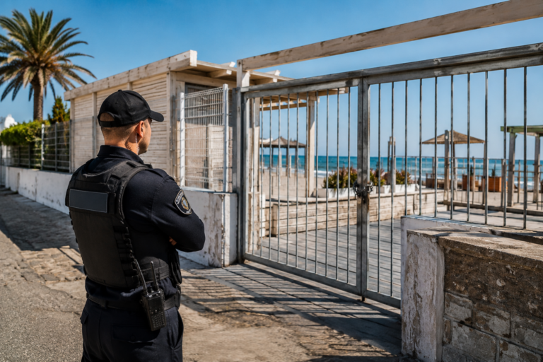 Ostia, vigilanza armata H24 per proteggere la Vecchia Pineta sequestrata