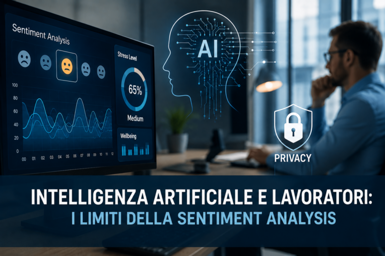 Intelligenza artificiale e lavoratori: il Garante Privacy fissa i limiti della sentiment analysis