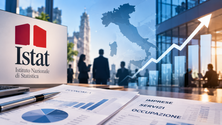 ISTAT: nel 2024 crescono imprese e occupazione, i servizi trainano l’economia